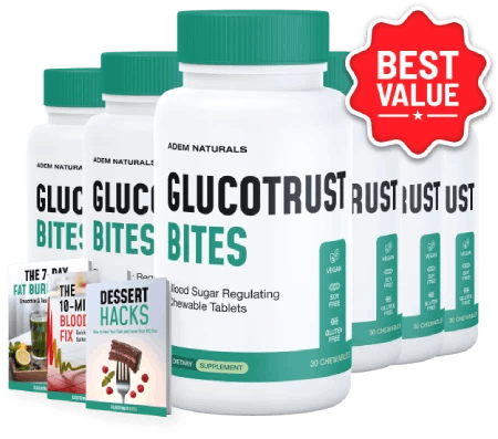 GlucoTrust Bites official pricing and package options